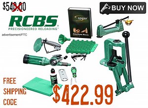 RCBS Rock Chucker Supreme Reloading Kit $422.99 FREE S&H