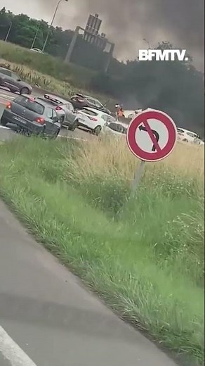 Seine-et-Marne: trois morts dans le crash d'un petit avion de tourisme sur l'A4