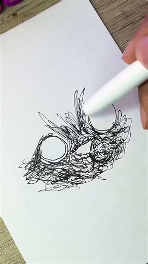 Tá entediado? Bora desenhar um gatinho só com rabiscos 😻