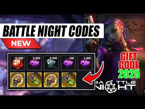 BATTLE NIGHT CODES 2025 | BATTLE NIGHT REWARDS | BATTLE NIGHT GUIDE