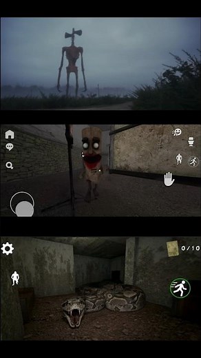 Tung tung sahur | andaconda | Siren Head horror scare jump game 🎮
