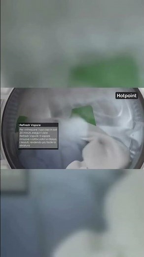 Lavatrice HOTPOINT Libera Installazione a Carica Frontale - Lava e Igienizza con il VAPORE!