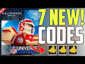 ⚠️New Update⚠️NFL UNIVERSE FOOTBALL CODES - ROBLOX NFL UNIVERSE FOOTBALL CODES
