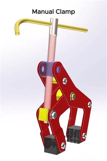 Manual Clamp | Adjustable Range 0–75 mm ⚙️ #shorts