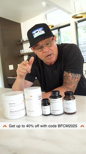 Fuel like the pros and get up to 40% off your order across NSF Certified performance bestsellers like Whey, Creatine Chews, and Omega-3. Use code BFCM2025 before it’s gone. | Momentous
