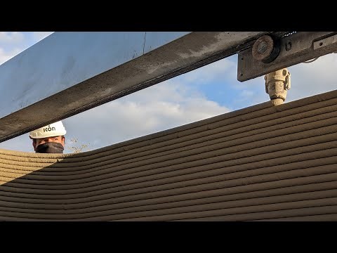 ICON builds 3D-printed houses from disaster-proof concrete in Texas