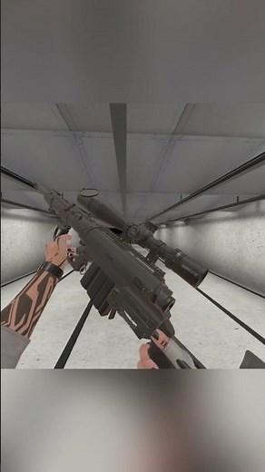 Bonelab weapon showcase: FJX Imperium #callofduty #mw2 #cod #bonelab #vr #modernwarfare2