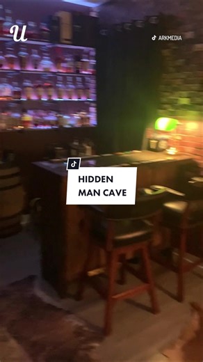 Awesome Hidden Man Cave in House! Explore this DIY Project
