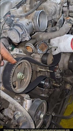 How to Change Timing Belt #shortsfeed #automotive #mechanic #automobile
