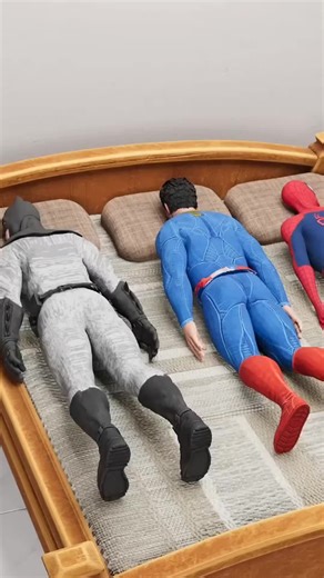 Spiderman vs Batman vs Superman Challenge for Kids