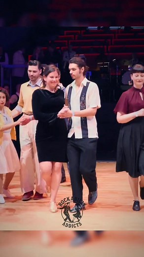 Shag Battle Finals | Lindy-Hop Dance Improvisation, Crazy swing dancing couple | RTSF 2020 🤩🔥 #dance #dancer #swing #couple #viral #social #retro #rocknroll #dancers | Rockabilly Addicts