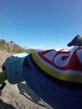 マウンテンバイクダウンヒル 白馬岩岳アルプスダウンヒル ゲレンデ分岐からサニーバレー手前まで #mtb #downhill #mountainbike