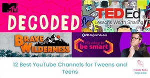 12 Best Youtube Channels for Tweens and Teens | Feminist Books for Kids