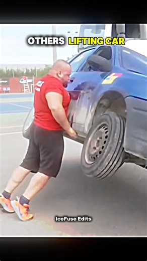 Others Lifting a Car Like It’s Nothing