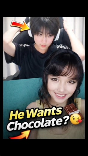 He Wants Chocolate For Valentine?🍫...#viral #shorts #ometv