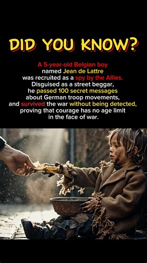 The boy who became a WWII spy—he passed 100 secret messages 👦#military #history #shorts #ww2