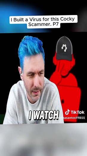 I Built a Virus for this Cocky Scammer #foryou #fyp #viral #trending #scan #scammers #scambait #scam