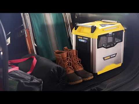 Champion 3276-Wh Lithium-Ion Solar Generator Portable Power Station Backup Battery (Model 100593)