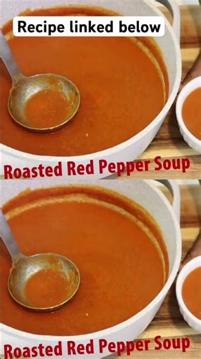 Roasted Red Pepper Soup Glow-Up