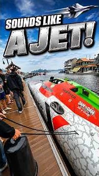 SOUNDS LIKE A JET! XINSURANCE Turbine Boat Startup