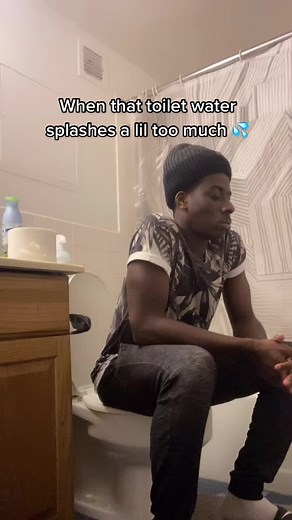 You know I had to do it again 🤣 #joshien #fyp#toilet#splash#poop#viral#trending