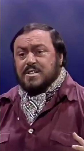 Pavarotti performing on the Tonight Show with Johnny Carson, October 1981 👏