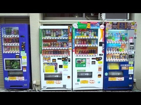 Japan's ever-evolving vending machines