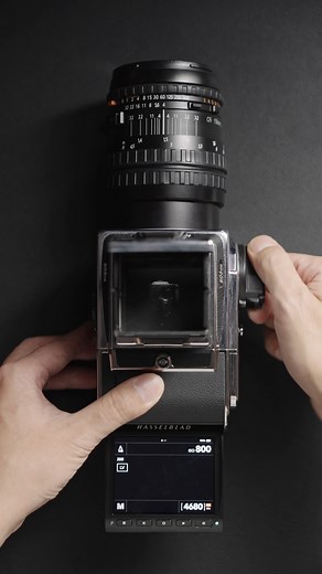 Hasselblad on Instagram: "Switch up your shooting style with ease – changing from film to digital with the Hasselblad 907X 100C brings together the best of both worlds in simple steps. 📷: @bluefengniao, Hasselblad 503CW and CFV 100C #Hasselblad #503cw #filmcamera #cfv100c #mediumformat"