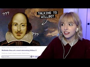 talking to william shakespeare (real)