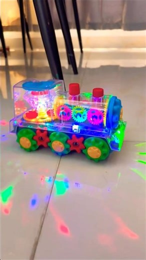 Train with colorful lights” 🚂✨🌈 #youtubeshorts #trending #toys
