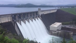34K views · 230 reactions | We are currently releasing 3,700 cubic feet per second through the spillways at Beaver Dam to pass overnight rain. All 7 gates are open 1/2 ft. each. Video credit: Julie Massey #lrcorps | Little Rock District, U.S. Army Corps of Engineers | Facebook