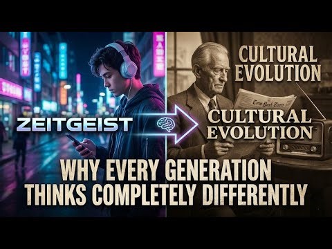 Zeitgeist & Cultural Evolution: Why Every Generation Thinks Completely Differently