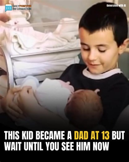 16K views · 84 reactions | Father at 13? Yep. But wait until you see the man he’s become now…  (check in the first comment) | Abandoned Atlas | Facebook