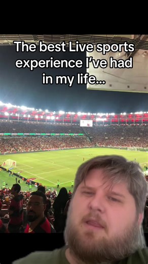 Live football in Brasil is better than any other sports experience you’ll ever have in your life #traveltok #brazil #riodejaneiro #footballtiktok #sports