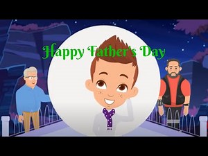 The Bridge Builder (Father's day) | Animated Poem for Children