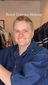 How do you all think @call.me.england did? The mascara was messed up for a SECOND but I think we can forgive it... this time. Also, if you want to hear more nonsense from shorty and I we are starting a podcast!! @yapandstrappodcast dropping soon! #fyp #lgbt #lgbtq #makeup #androgynous | Alaire Thomas