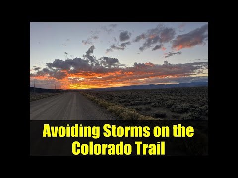 Avoiding Storms on the Colorado Trail | Hiking the CDT Safely
