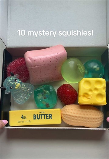 Unboxing 10 Mystery Squishies — ASMR Slushie Squishy Reveal