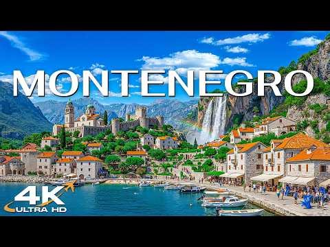 Montenegro 4K 🇲🇪 | Bay of Kotor, Adriatic Coast & Epic Mountain Views