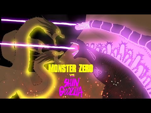MV GHIDORAH vs SHIN GODZILLA (Full Fight) | Godzilla Animation