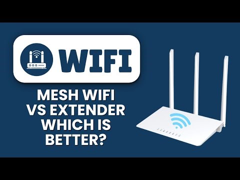Mesh Wi-Fi vs Wi-Fi Extender 📶 Which Is Better for Speed, Coverage & Stable Connections