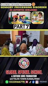 Part 7||Sensory Processing Disorder in Autistic Children#specialeducation #autisticchild