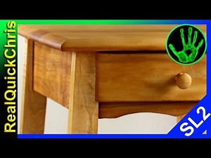 furniture restoration and repair American Maple end table