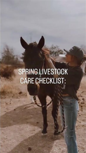 Spring Livestock Care Checklist