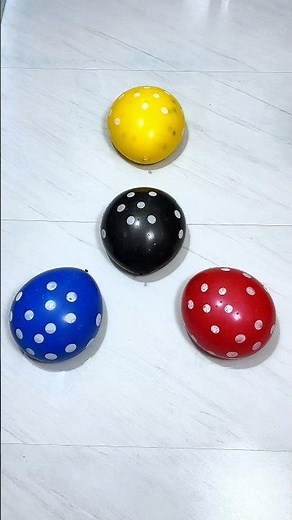 Perfect Color Pattern Balloons | Smooth Polka Dots & Satisfying Setup 🎈✨