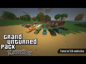 Unturned Mod Showcase Lowrider Horses and Electricity Gun