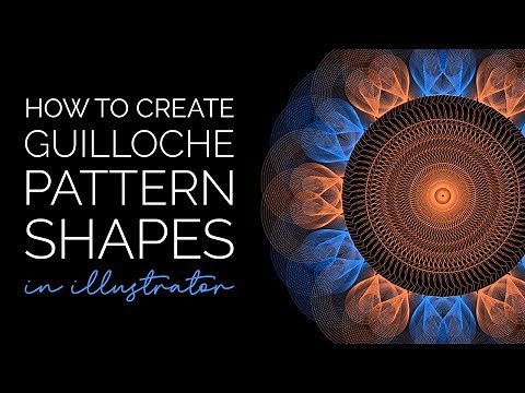 How to Create Guilloche Pattern Shapes in Illustrator