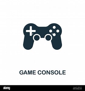 Game Console icon from video games collection. Simple line Game Console icon for templates, web design and infographics Stock Vector Image & Art - Alamy