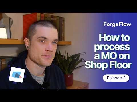 How to Process a Manufacturing Order in Shop Floor Step by Step ⚙️