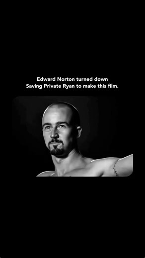 Edward Norton famously turned down a role in Saving Private #edwardnorton